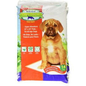 Penn Plax Dry Tech Dog and Puppy Training Pads 23" x 24" (Option: 14 count)