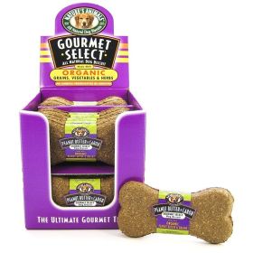 Natures Animals Gourmet Select Organic Dog Bone (Option: Peanut Butter & Carob Flavor)