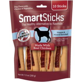 SmartBones SmartChips Dog Chews (Option: Chicken & Vegetable)