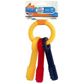 Nylabone Puppy Chew Teething Keys Chew Toy (Option: X Small (For Dogs up to 15 lbs))