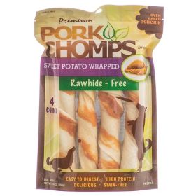 Pork Chomps Premium Pork Twistz (Option: Sweet Potato)