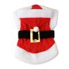 Christmas Pet Clothes For Small & Medium Dog; Santa Claus Dog Hoodie; Winter Pet Jacket