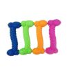 Hot Sale Pet Dog Chew Toys Rubber molar Bone Toy Aggressive Chewers Dog Toothbrush Doggy Puppy Dental Care Pet Accessories