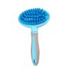 Dog brush High Quality Silicone Pet Dog Cat Grooming Comb Brush for Bathing Cleaning Massage Plastic Brush Comb for Dogs Cats